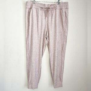 NEW FLX Heathered Mauve Joggers XL
